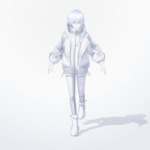 オリジナル3Dモデル 「air neutral」 缩略图 2