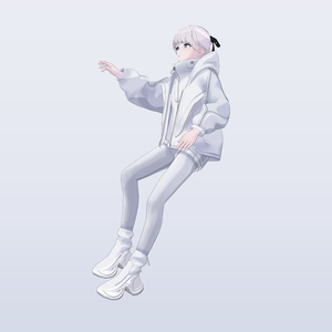 「air neutral」３D衣装モデル（air , nial , grus , lapwing対応）