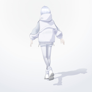 「air neutral」３D衣装モデル（air , nial , grus , lapwing対応） 缩略图 4