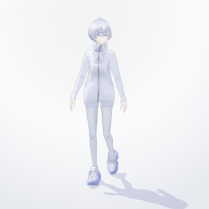 オリジナル3Dモデル「air ray」 缩略图 3