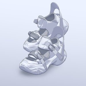 「simulacrum」３D衣装モデル（air、nial対応） 缩略图 2