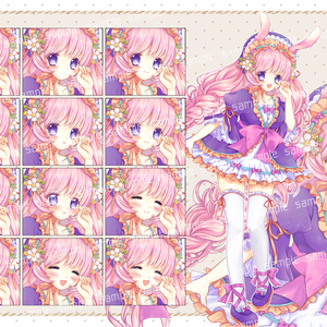 うさみみのドレス少女