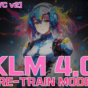 [RVC] PRE-TRAIN MODEL KLM 4.0 [사전학습 모델 / 事前学習モデル]
