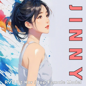 [RVC] AI Voice Model - Jinny [KLM 4 / Rmvpe / 한국어 / 日本語 / VR:M]