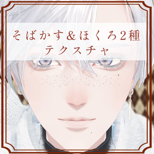［怜/Rei 専用］そばかす＆ほくろ２種Texture(ほくろ消し付き)