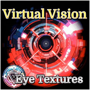 Vault 35 Eyes Animated Audio link Eyes - Eye Textures for 3D Models VRM, MMD, Avatars or VRCHAT 