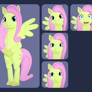 MLP 3D VTUBER / FlutterShy / VRM / 3D Vtuber / MLP / Ready-to-use model for streaming