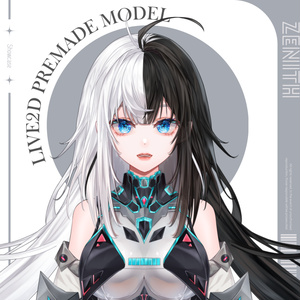 【Live2Dモデル】Cybergirl Zenith | 20 expressions
