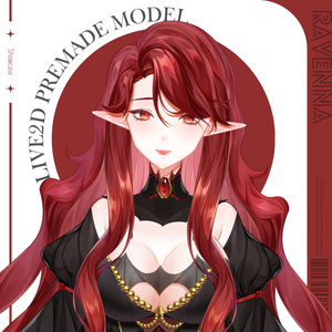 【Live2Dモデル】 Ravenna | 10 expressions, 2 Versions