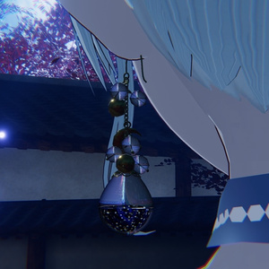 【VRchatアバター用】夜空の涙ピアス 缩略图 4