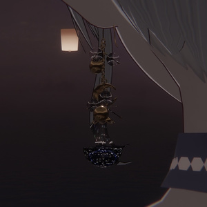 【VRchatアバター用】夜空の涙ピアス 缩略图 3