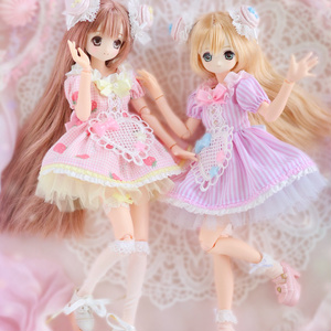 1/6サイズ用ドール服】ふわふわ♡天使さんなワンピース👼 - せ