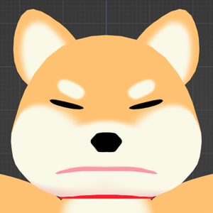 オリジナルVRMアバター　本物になりたい柴犬さん