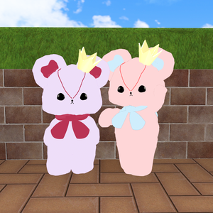 オリジナルVRMアバター「メゾクマ」と「メノクマ」