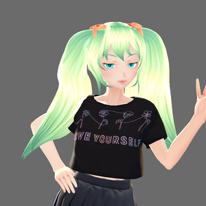 Vroid BTS Crop-Top (VroidBTSクロップトップ)