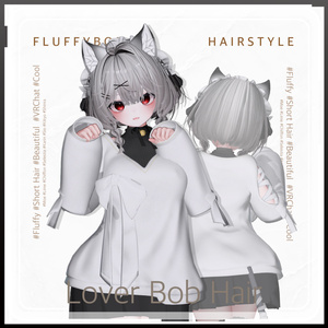 ✨Sale✨【20アバター対応 VRC Hair】ボサボサショートヘア - MariYuri