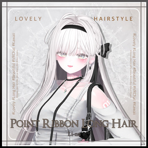 Point Ribbon Long Hair