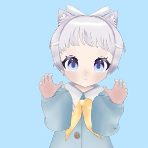 3D Schooler Kitty/ 幼稚園 (BLEND)
