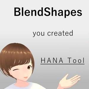 [HANA_Tool_v5] control BlendShapes tool [英語版][for VRM1.x]