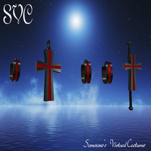 【桔梗対応】cross earrings