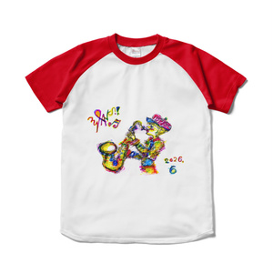 An afternoon spent playing the saxophone. // Raglan T-shirt