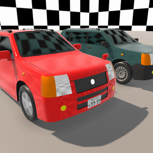 【Unity(URP)向け】LowPolyRealisticVehicle10(ローポリリアル風車両10)【ForUnity(URP)】