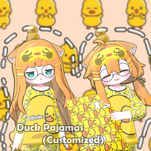 VRC Sleepy Duck Mame Pajamas