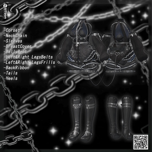 【12アバター対応】🖤【੭𝗠𝗶𝗱𝗻𝗶𝗴𝗵𝘁 𝗗𝗮𝗿𝗹𝗶𝗻੭】🖤 缩略图 4