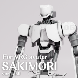 SAKIMORI / VRChat向けアバター３Dモデル