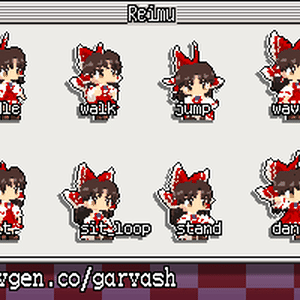 Stream Avatars Reimu Hakurei
