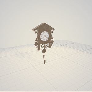 3d   時計