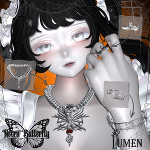 Necro Butterfly【10アバター対応セット】【MA対応】