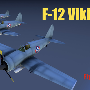 F-12-viking レシプロ艦上戦闘機