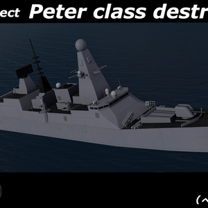 （架空艦）peter class destroyer