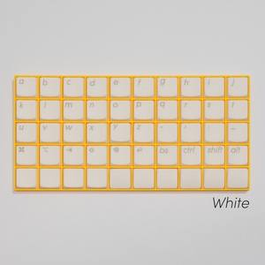 ortho47t トラックボール付き オーソリニア ロープロファイル 有線分割