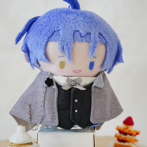 16センチEXぬい用着ぐるみ 水色白 - miyaあむあむ - BOOTH