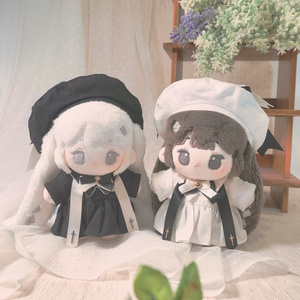 8㎝10㎝ ぬい服 ぬいぐるみ用 ベビースタイ リボンセット - moln - BOOTH