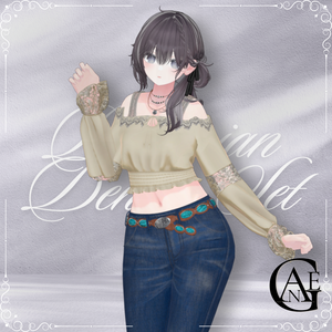 【20アバター対応】Bohemian Denim Set