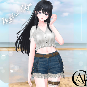 【23アバター対応】Ruffled Edge