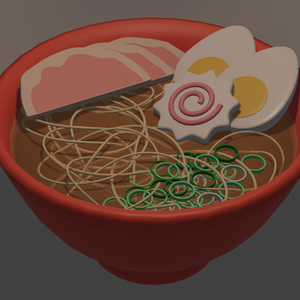ラーメン（３Dモデル）