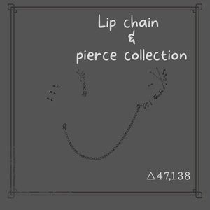 【8Avatars】👿Lip chain & pierce collection👿/リップチェーン&ピアスセット 缩略图 2