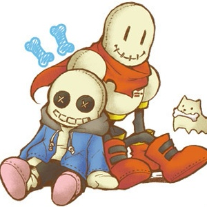 UNDERTALEパペット風ステッカー