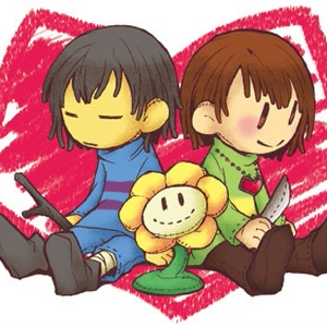 UNDERTALEパペット風ステッカー
