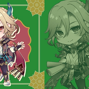 非公式・原神ミニクッションカバー