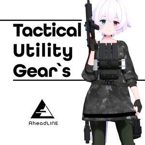 Tactical Utility Gear`s【VRアバター向け】