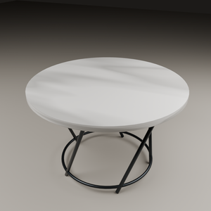 Double Ring Table【VRChat向け3Dモデル】