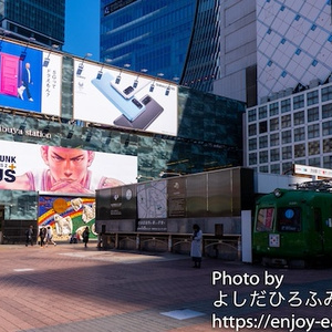 2020年新型コロナの街並み（写真素材集・東京都渋谷駅エリア）