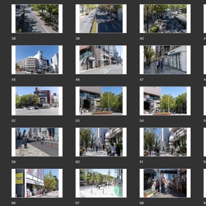 2020年新型コロナの街並み（写真素材集・東京都　原宿・表参道エリア）