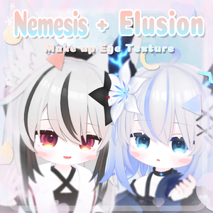 【Elushion＋Nemesis】make up and Eye texture