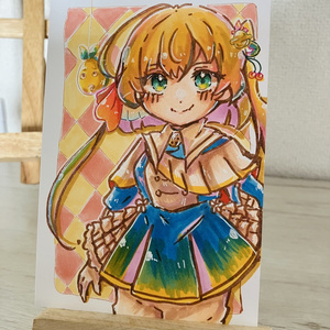 マーチの女の子 原画